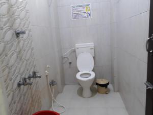Koupelna v ubytování Pattiah Naidu Palace