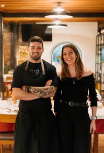 a man and a woman posing for a picture at Hotel Casa da Nora in Leiria +136 photos