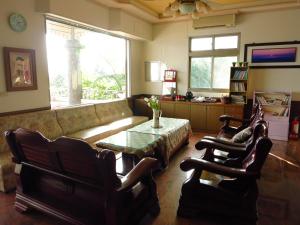 Posezení v ubytování Hao Wang Jiao House