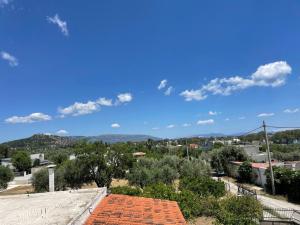 a view from the roof of a building at Casa con Vista in Eretria