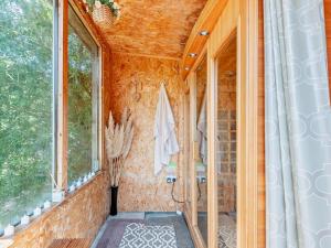 a room with a stone wall and a window at 3 Bed in Ledbury oc-77378 in Wilton +24 photos