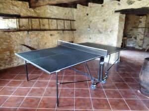 a ping pong table in a room at Quinta da Preciosa in Nebrijo