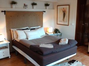 Posteľ alebo postele v izbe v ubytovaní Villafranco Apartamentos