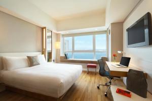 TV/trung tâm giải trí tại Jen Hong Kong by Shangri-La
