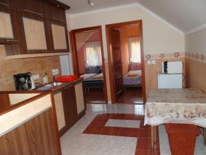 A kitchen or kitchenette at Marinica Apartman II.