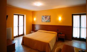 Katil atau katil-katil dalam bilik di Albergo dei Pescatori