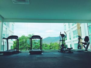Fitness centrum a/nebo fitness zařízení v ubytování Hinoki Hotel - ONSEN Chiang Mai