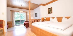 Postel nebo postele na pokoji v ubytování Flackl - Wirt + 34 fotografií