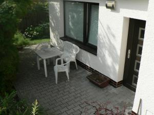 Balkón nebo terasa v ubytování Penzion W