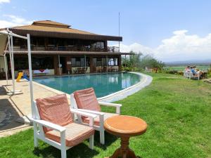 Bazén v ubytování Mwanzo Lodge nebo v jeho okolí