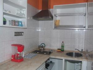Kuchyň nebo kuchyňský kout v ubytování Art Guesthouse