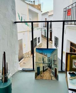 a picture of a view of a building at Casa Amigos - La Viña in Sorvilán