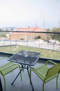 Balkón nebo terasa v ubytování Whitehouse Apartments