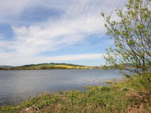 a view of a large body of water at Buchanan's Bothy in Glencarse