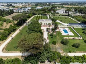 an aerial view of a mansion with a park at Villa Gloria in Monteroni di Lecce