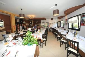 Restaurace v ubytování Albergo Sangrilà