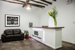 Posezení v ubytování Hotel Casa Fierro Cusco