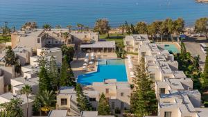 an aerial view of a resort with a swimming pool at Electra Beach Holiday Village in Ayia Napa