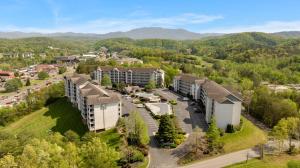 an aerial view of a resort town with buildings at WP141 City Lights in Pigeon Forge