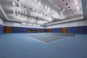 Tenis a/nebo squash v ubytování Shanghai Dongjiao State Guest Hotel nebo okolí