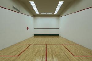 Tenis a/nebo squash v ubytování Shanghai Dongjiao State Guest Hotel nebo okolí