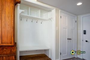a closet with white walls and a white door at Aspen East Unit #231: Slippery Slope in Basye