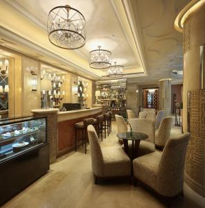 Posezení v ubytování Shanghai Dongjiao State Guest Hotel