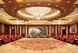 Posezení v ubytování Shanghai Dongjiao State Guest Hotel