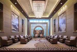 Posezení v ubytování Shanghai Dongjiao State Guest Hotel