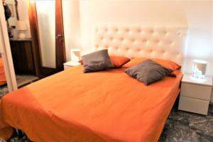Letto o letti in una camera di Corte Emo