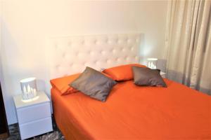 Letto o letti in una camera di Corte Emo