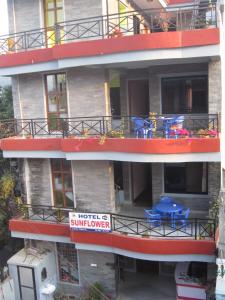 Balkoni atau teres di Hotel Sunflower