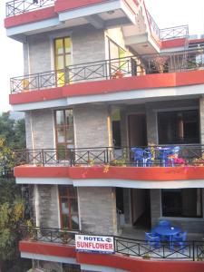 Balkoni atau teres di Hotel Sunflower
