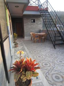 Balkoni atau teres di Hotel Sunflower