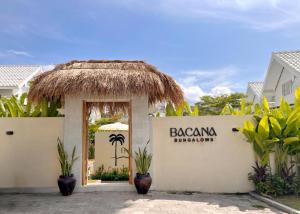 a building with a sign that reads bacana amateurs at Bacana Bungalows in Uluwatu