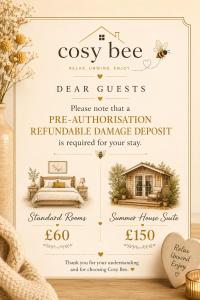 a sign for a real wedding with a house at Cosy Bee - Freemantle Solent Lodge in Southampton +35 photos