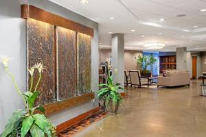 a lobby with plants on the wall of a building at WorldMark Blaine in Birch Bay +35 photos