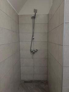 a shower with a shower head in a bathroom at Vlasic Odmor - Villa Vlasicka Bajka in Vlasic +29 photos
