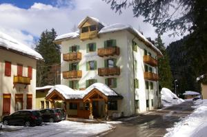Hotel Zanella v zimě