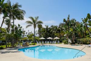 a pool at the resort at Paradise Point Resort & Spa in San Diego