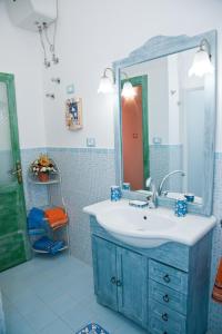 Koupelna v ubytování La Casa di Baldo