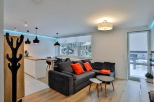 Posezení v ubytování Apartamenty MISTRAL