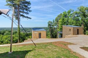 a house on the side of a hill at Lodge Spa Celeste in Sarlat-la-Canéda