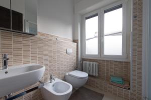 Koupelna v ubytování B&B Rosa Blu