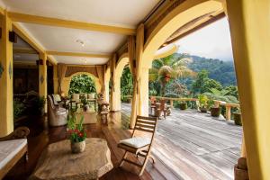 Nespecifikovaný výhled na hory nebo výhled na hory při pohledu z bed and breakfast