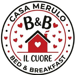 a round logo for a bbq and bakery at B&B Casa Merulo- Camera singola con bagno privato in Parma