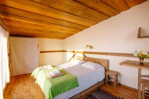 Postel nebo postele na pokoji v ubytování Guest House and camping Jurmala