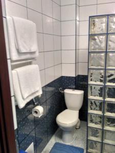 Kúpeľňa v ubytovaní Ranczo Pindorówka
