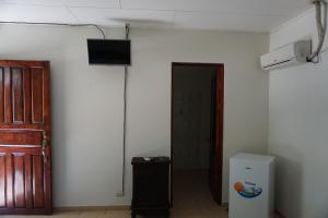 Televisyen dan/atau pusat hiburan di Villa Vilar