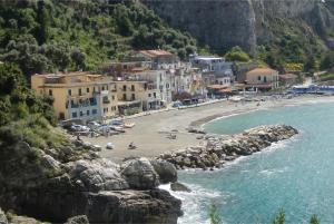 Pohľad z vtáčej perspektívy na ubytovanie Alta Marea Sorrento